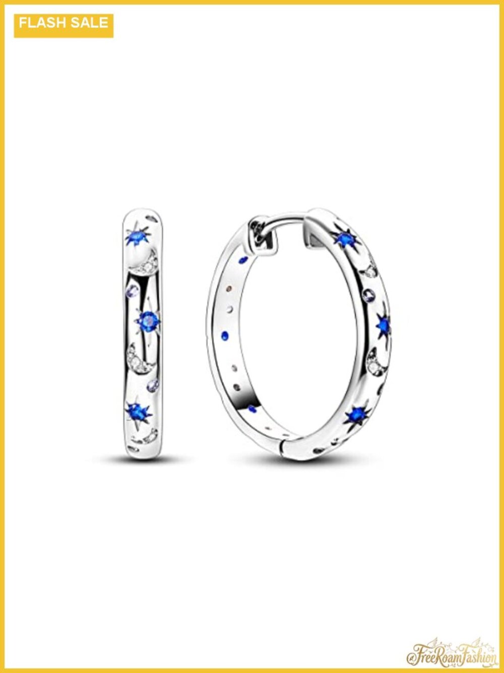 925 Sterling Silver Hoop Earrings for Women - Polished Finish